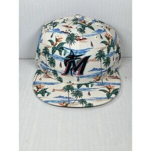 New Era Miami Marlins MLB Spring Training Pack 9FIFTY Snapback Hat Cap NWT